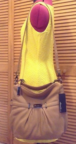 Kenneth Cole Crossbody Hobo Handtasche in Butterscotch Soft Gen. Leder. UVP 298.- - Bild 8 von 11