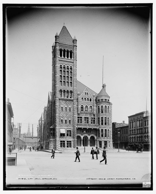 8" x 10" Photo City Hall Syracuse N.Y. 1904 eBay
