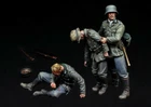 1/35 Resin Figures Model kit WW II German soldiers 3 man unpainted unassembled