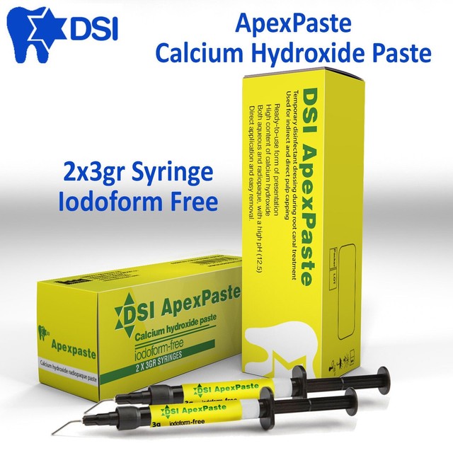 Dental Apex Paste Iodoform Free Endodontic Calcium Hydroxide Root Canal