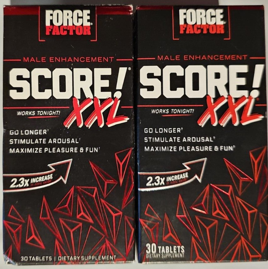 2 X Force Factor Score XXL Male Enhancement Supplement for Men 60 Tablets eBay