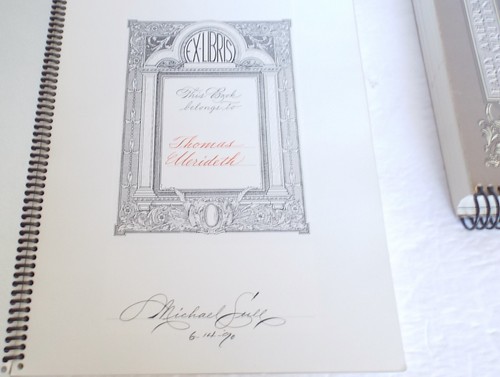 Spencerian Script and Ornamental Penmanship (Vols 1 and 2). Sull SIGNED, Fine - Picture 2 of 8
