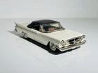 M.A.E Models 1/43 Scale #103 1961 Chrysler 300 G Convertible - White/Black Boxed