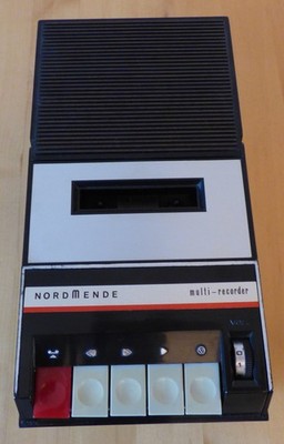 Nordmende Multi-Recorder, seltener Kassettenrekorder aus den 70er Jahren