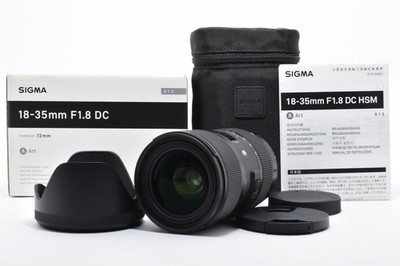 Sigma Art 18-35mm F1.8 DC HSM for Canon EF mount (Canon L4296959)