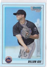2010 Dillon Gee Bowman Chrome Refractor    RC 288/777    #BCP70 (A902)