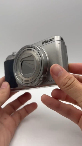 [NEAR MINT] Nikon COOLPIX A900 20.3MP 35x Kompakt Digitalkamera silber #08 - Video 1 von 1