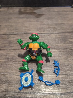 1989 Playmates TMNT Teenage Mutant Ninja Turtles BREAKFIGHTIN RAPHAEL Figure