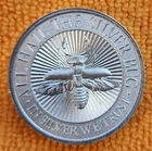 Intaglio Mint 2 Ounce Silver All Hail the Silver Bug: Stag Beetle .999 Nice!