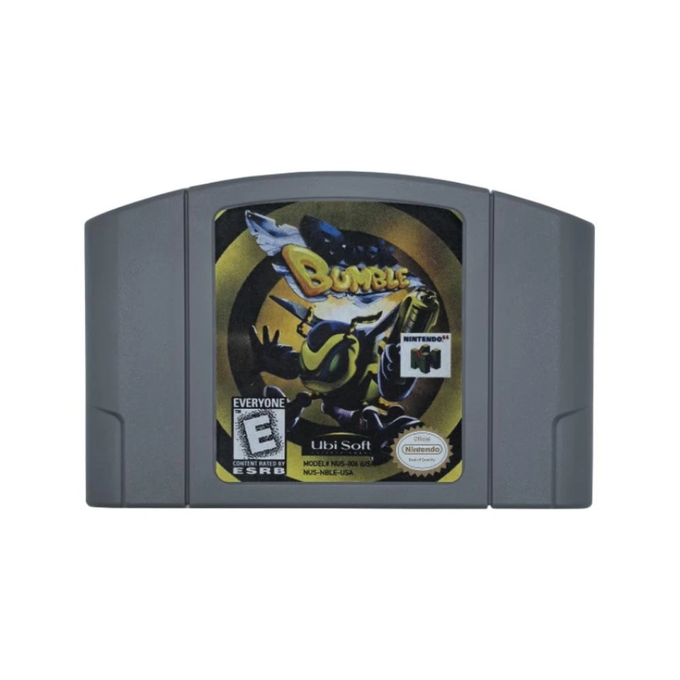 Buck Bumble - Nintendo 64 (N64) Mint condition Complete set Rare collectible