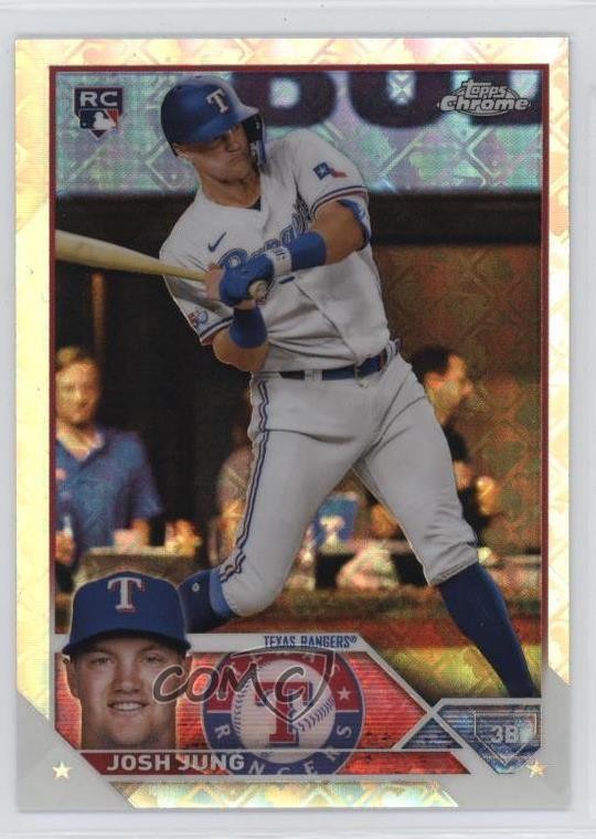 2023 Topps Chrome Logofractor Edition Josh Jung #93 14ll