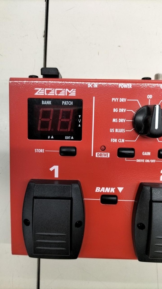 ZOOM GFX-1 ギターエフェクトプロセッサー Zoom GFX-1 Multi-Effects Guitar Effect Pedal for sale online