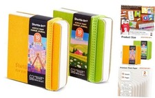 Set of 2 Acrylic Paint Markers - Small Sketchbook - 36 Sheets - 2.36x2.36 In