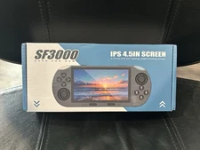 SF3000 Retro Handheld Game Console,Video Gaming Console IPS 4.5IN Screen