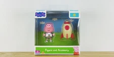 PEPPA PIG Figure & Accessory: Spacesuit GEORGE w. Rocket Character Options Ltd.