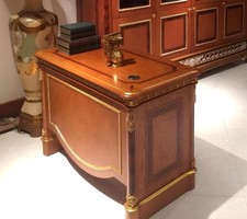 Stół biurowy Design Klasyczne meble biurowe Barok Rokoko Drewniane stoły Natychmiast