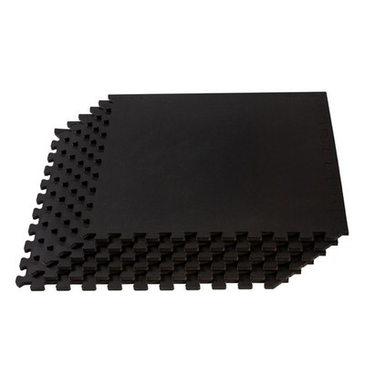 3/8-Inch Thick Interlocking Foam Tiles with Top - Personal Fitness Mat, EVA F...