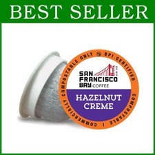 Arabica Hazelnut Cr me Coffee Pods 120 Ct - K-Cup Compatible