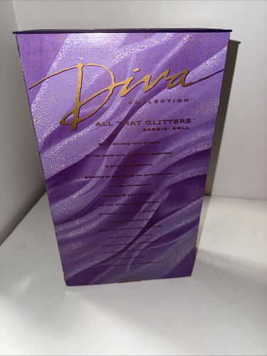 All That Glitters Barbie Diva Collection 2002 Nuevo en Caja 55426 Nuevo en Caja - Imagen 5 de 18