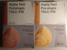 Alpha Test Psicologia TOLC-PSI Manuale ed Eserciziario con 4100 quiz