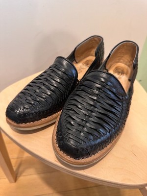 Made In Mexico Black Woven Leather Slip-On Men’s Shoes Size Mex 29- US 11 Alejandro Woven Slip-On 2.0 Woven Black – Nisolo main image 4