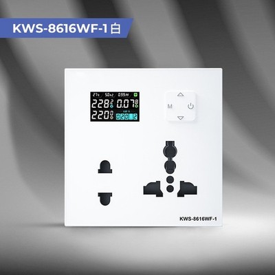 WiFi Messsteckdose 86-Typ Steckdose f��r Hausautomation f��r Smart Life App