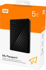 ✅ WD My Passport 5TB Portable External Hard Drive ⭐WITH ENCRYPTION⭐FREE SHIPPING