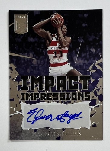 2021-22 Panini Donruss Elite Elvin Hayes Impact Impressions Auto AR98