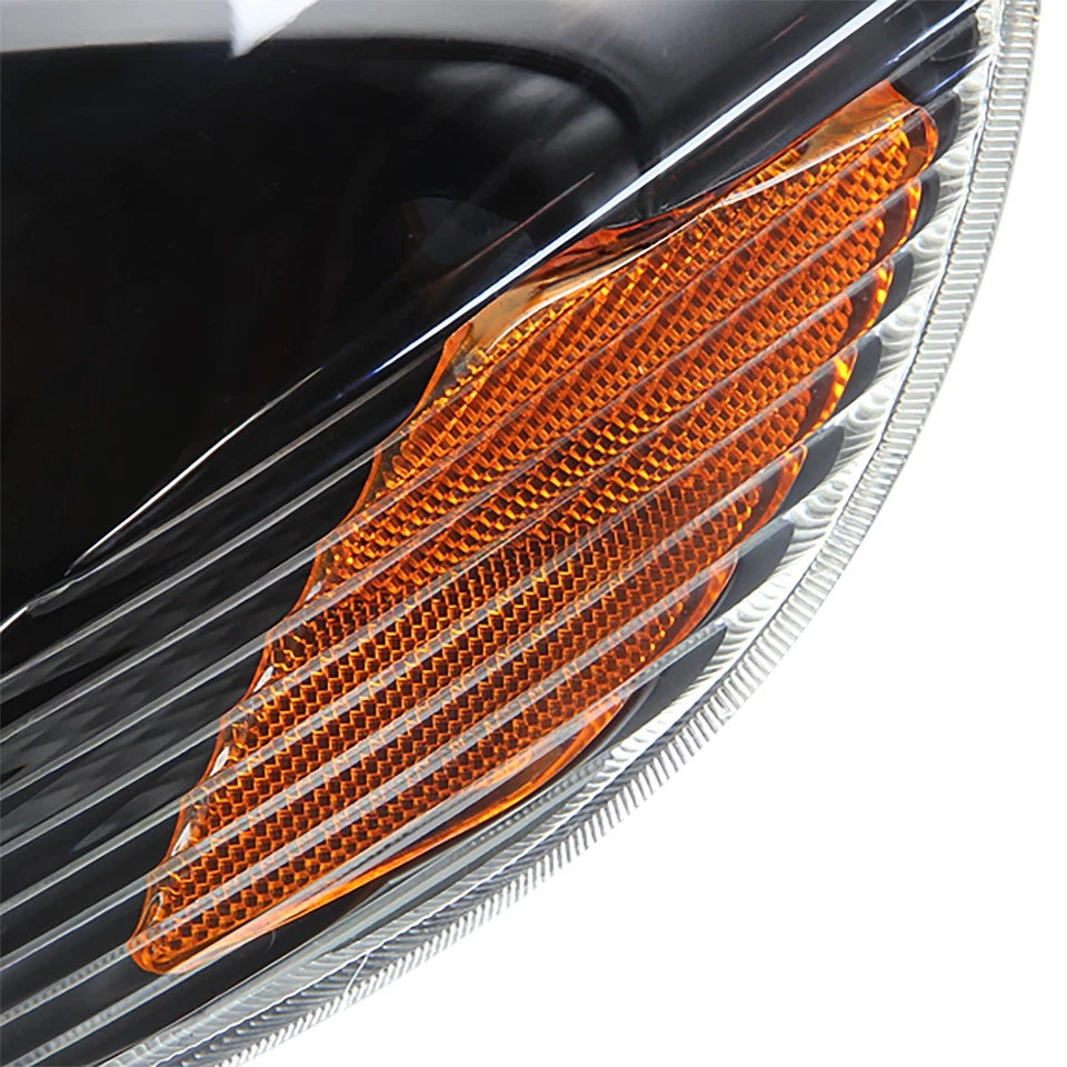 ДЛЯ 03-08 TOYOTA COROLLA ЧЕРНЫЙ КОРПУС ЯНТАРНАЯ СТОРОНА ЗАМЕНА ФАРЫ + НАБОР ИНСТРУМЕНТОВ - Изображение 4 из 4