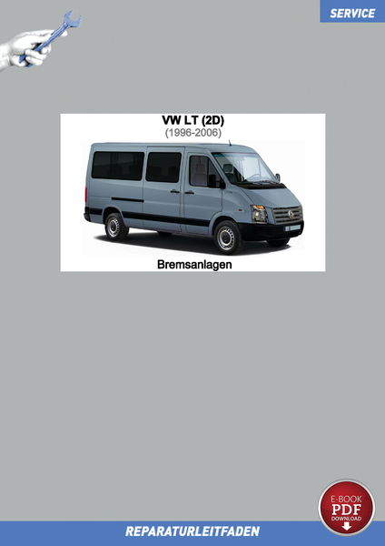 PDF VW LT (96-06) Reparaturanleitung Bremsen / Bremsanlage-image