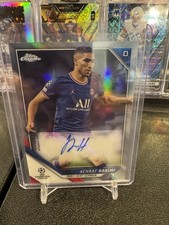 2021-22 Topps Chrome Paris Saint-Germain Team Set Soccer Cards Checklist 12