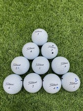 Titleist Toursoft Golf Balls X 10 Pearl/Grade A Condition