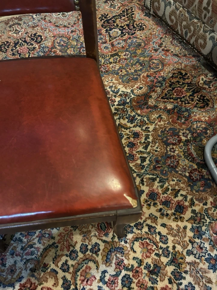 Vintage Art Deco Dining Chairs - Image 3 of 4