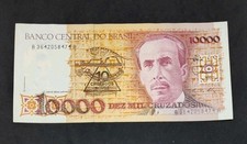 1989 Brazil 10000 Cruzeiros A3642058474A Unc 