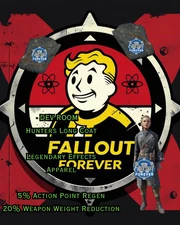 Fallout 76 PC DEV ROOM Hunters Long Coat AP Regen + WWR