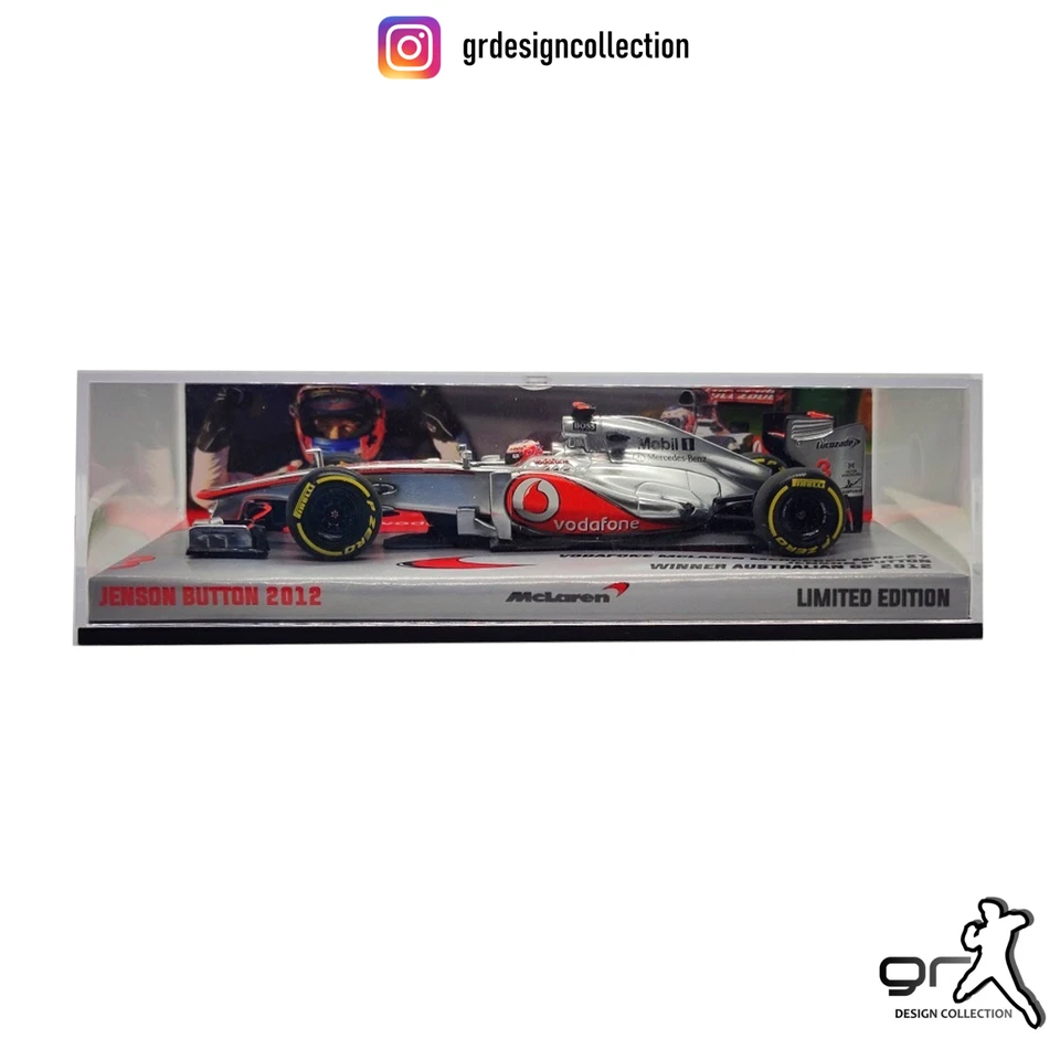 Jenson Button - McLaren MP4-27 - F1 Winner Australian GP 2012 / Minichamps 1:43 - Immagine 2 di 4
