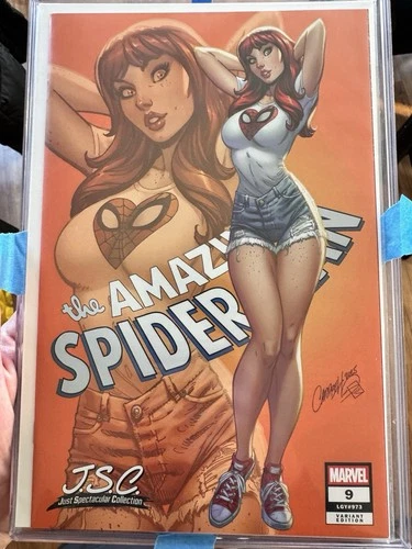 AMAZING SPIDER-MAN #9 J. SCOTT CAMPBELL JUST SPECTACULAR  MJ VARIANT 2025 NM