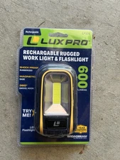 Luxpro LP378 Rechargeable Work Light and Flashlight 600 Lumens