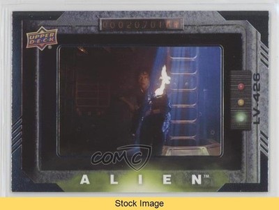 2017 Alien Movie Silver Foil Modern Ellen Ripley Proceed with Caution READ z6b