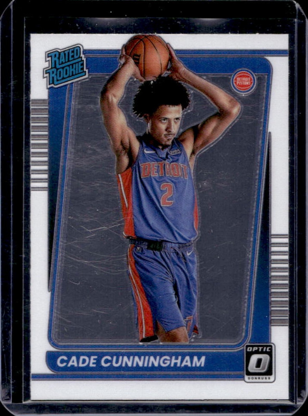 2021-22 Donruss Optic Cade Cunningham Rookie RC #161 Pistons