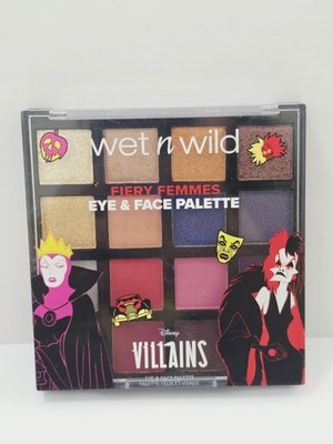 Wet n Wild Disney Villains Fiery Femmes Eye Face Palette Unleashed 