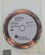 Windows Home Server OEM Software Microsoft on DVD English with Product Key 2007