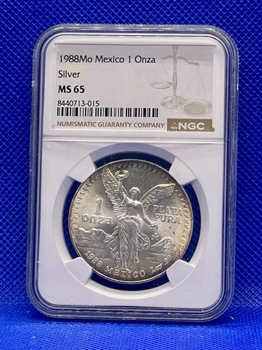 1988 Mexican Silver Libertad 1 oz — photo from another recent sale
