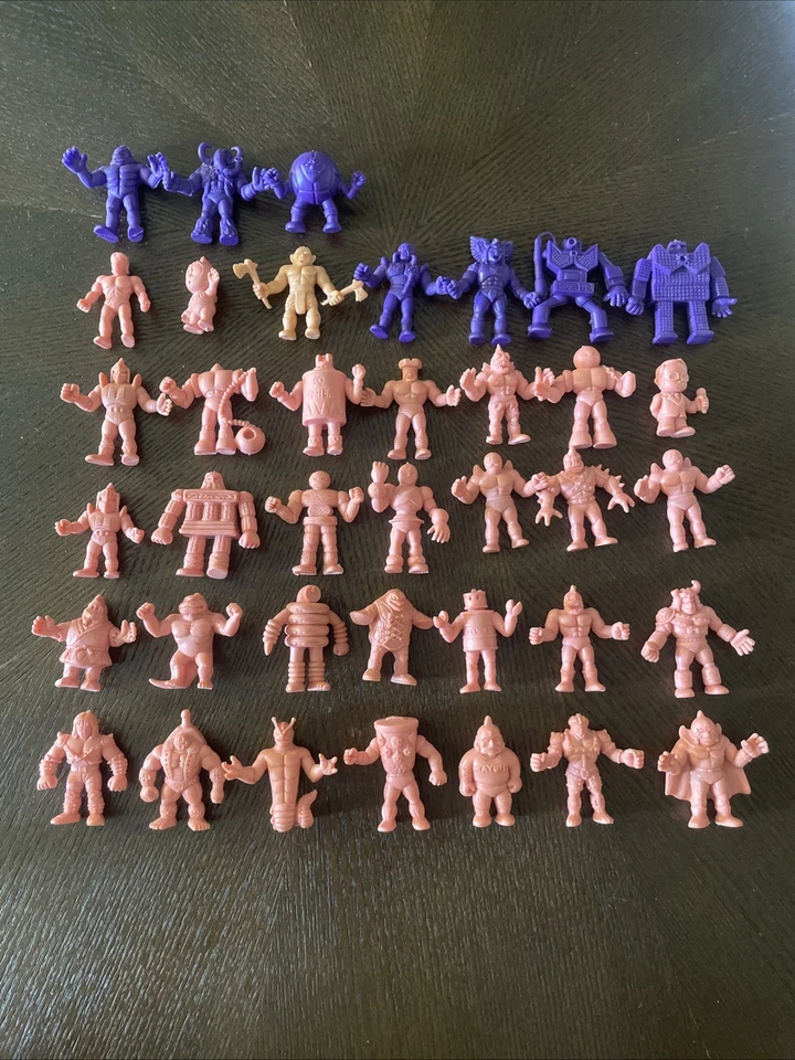 Mattel M.U.S.C.L.E. de colección Hombre Músculo - Lote de 38 Piezas - Rosa Púrpura Bronceado Foto 2 de 4