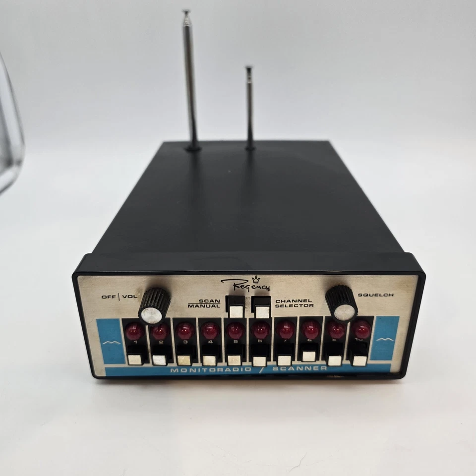 Regency 10 Channel UHF/VHF Radio Scanner Model ACT-R 10 H/L/U - Image 2 of 4