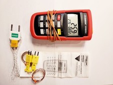 Handheld Thermometer OMEGA HH802U with 8 Thermocouples