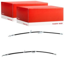 2X HERTH+BUSS BREMSSCHLAUCH VORNE LINKS+RECHTS passend für TOYOTA AVENSIS