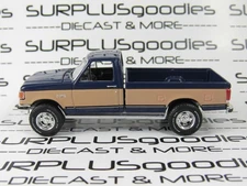 2025 Greenlight 1:64 LOOSE Blue 1987 FORD F150 F-150 XLT LARIAT Farm Work Pickup