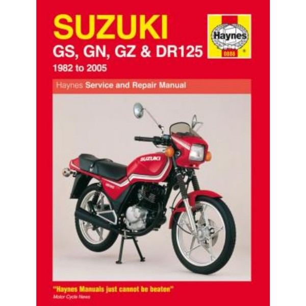 Suzuki Motorrad Gs, Gn, GZ Und DR125 (1982-2005) Reparaturanleitung Haynes-image
