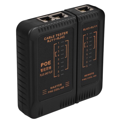 Netzwerkkabeltester Netzwerktester Ethernet Testgerät Für Telefonkabel - Afbeelding 12 van 12